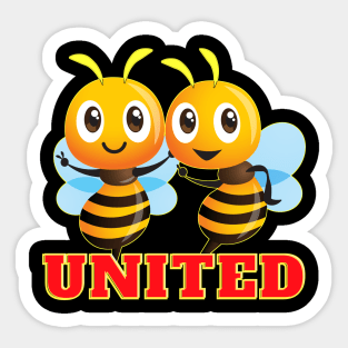 Be United Sticker